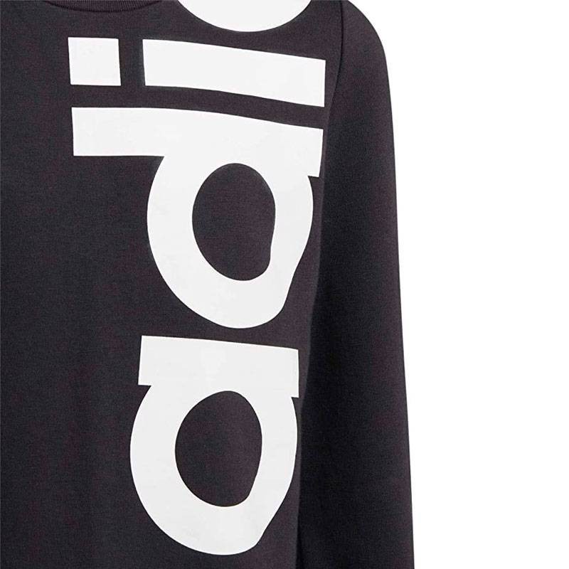 ADIDAS YG LOGO CREW NEGRO JUNIOR 2