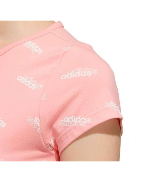 ADIDAS FAV LOGO ROSA MUJER