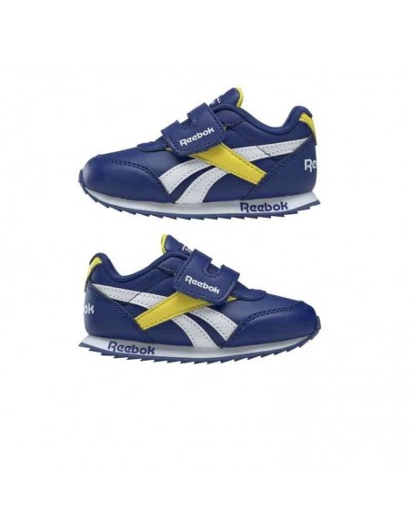 REEBOK ROYAL CLASSIC JOGGER 2 AZUL AMARILLO BEBÉ REEBOK ROYAL CLASSIC JOGGER 2 AZUL AMARILLO BEBÉ