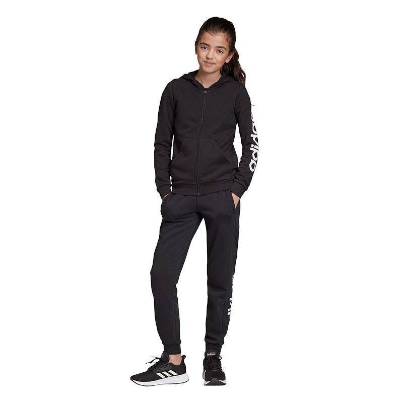 ADIDAS CHAQUETA LINEAR NEGRO JUNIOR 2