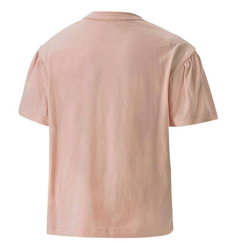 PUMA CAMISETA ALPHA GRAPHIC ROSA JUNIOR 2