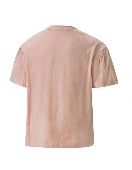 PUMA CAMISETA ALPHA GRAPHIC ROSA JUNIOR PUMA CAMISETA ALPHA GRAPHIC ROSA JUNIOR