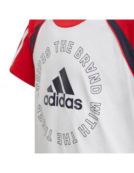 ADIDAS CAMISETA BOLD BLANCO NIÑO ADIDAS CAMISETA BOLD BLANCO NIÑO
