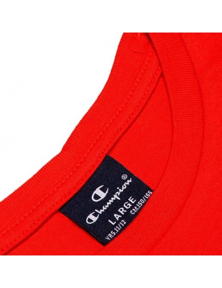 CHAMPION CAMISETA AMERICAN ROJO JUNIOR CHAMPION CAMISETA AMERICAN ROJO JUNIOR