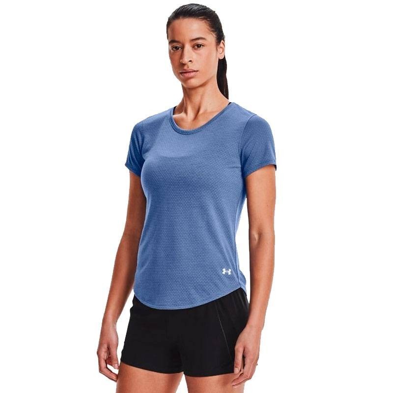 ir al trabajo Coche Esperar Under Armour Camiseta Streaker Azul para Mujer | Totalsport.es Genero MUJER  TALLA TEXTIL S Color Azul Deporte Running