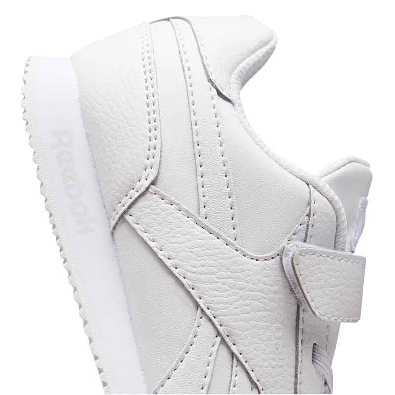 Zapatillas Deporte Blancas Atadura Con Velcro Royal Classic Jogger Reebok, Querolets