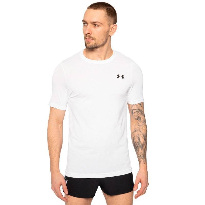 Under Armour Camiseta Seamless Blanco para Hombre