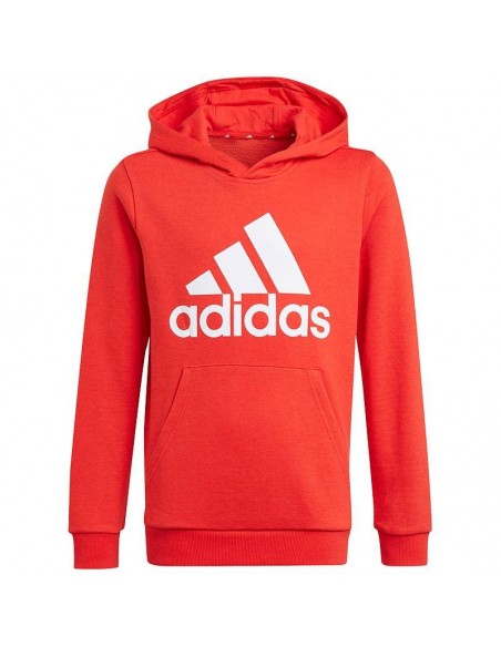ADIDAS SUDADERA CON CAPUCHA ESSENTIALS ROJO JUNIOR ADIDAS SUDADERA CON CAPUCHA ESSENTIALS ROJO JUNIOR