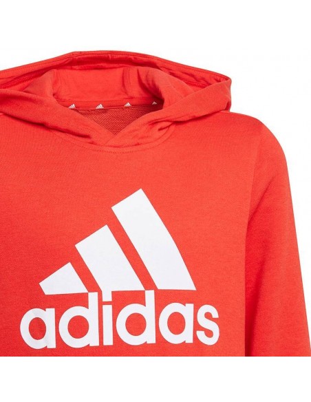 ADIDAS SUDADERA CON CAPUCHA ESSENTIALS ROJO JUNIOR ADIDAS SUDADERA CON CAPUCHA ESSENTIALS ROJO JUNIOR