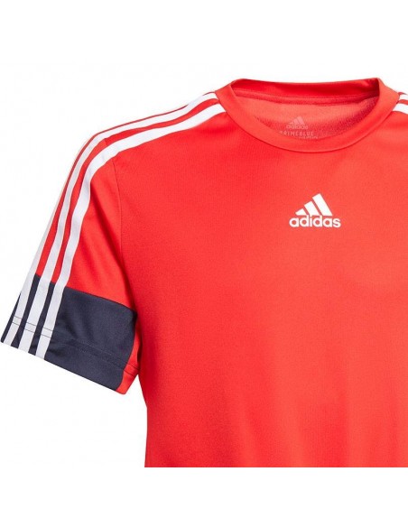 ADIDAS CAMISETA AEROREADY PRIMEBLUE ROJO JUNIOR ADIDAS CAMISETA AEROREADY PRIMEBLUE ROJO JUNIOR