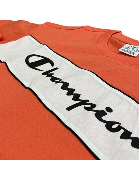 CHAMPION CAMISETA CUELLO CAJA ROJO MUJER CHAMPION CAMISETA CUELLO CAJA ROJO MUJER