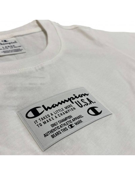 CHAMPION CAMISETA LEGACY BLANCO JUNIOR CHAMPION CAMISETA LEGACY BLANCO JUNIOR