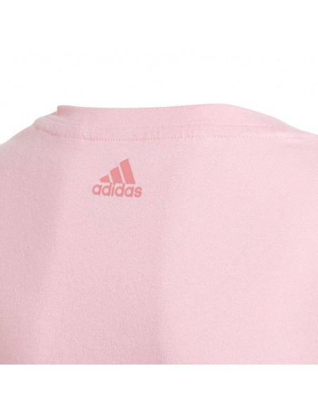 ADIDAS CAMISETA ESSENTIALS ROSA JUNIOR ADIDAS CAMISETA ESSENTIALS ROSA JUNIOR