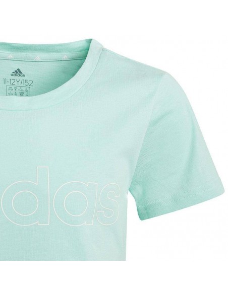 ADIDAS CAMISETA ESSENTIALS VERDE JUNIOR ADIDAS CAMISETA ESSENTIALS VERDE JUNIOR