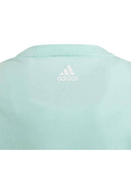 ADIDAS CAMISETA ESSENTIALS VERDE JUNIOR ADIDAS CAMISETA ESSENTIALS VERDE JUNIOR