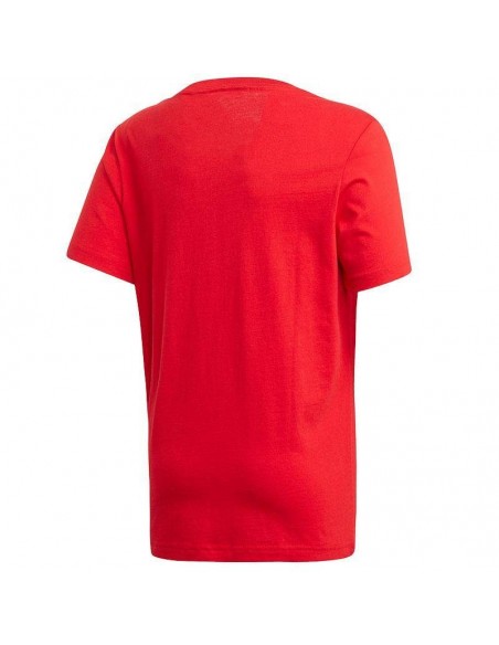 ADIDAS CAMISETA ESSENTIALS LINEAR LOGO ROJO JUNIOR ADIDAS CAMISETA ESSENTIALS LINEAR LOGO ROJO JUNIOR