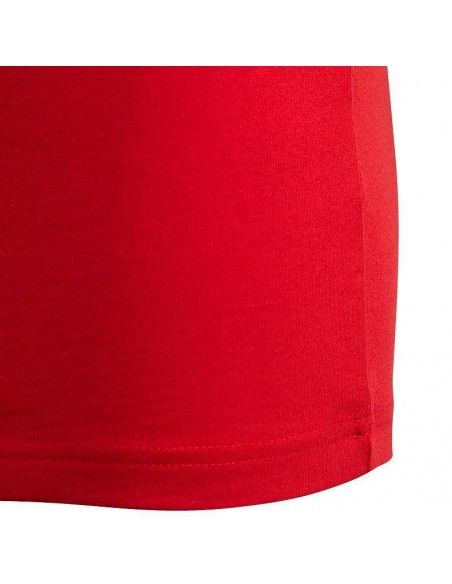 ADIDAS CAMISETA ESSENTIALS LINEAR LOGO ROJO JUNIOR ADIDAS CAMISETA ESSENTIALS LINEAR LOGO ROJO JUNIOR