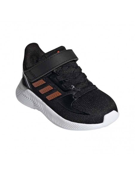 ADIDAS RUNFALCON 2.0 NEGRO MARRÓN INFANTIL