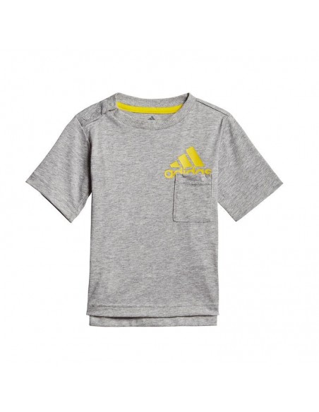 ADIDAS CONJUNTO I BOS SUM GRIS VERDE NIÑO ADIDAS CONJUNTO I BOS SUM GRIS VERDE NIÑO