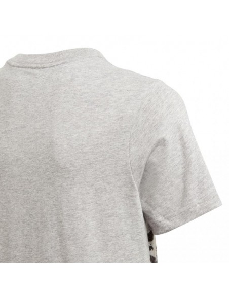 ADIDAS CAMISETA ESENTIALS ALLOVER GRIS JUNIOR ADIDAS CAMISETA ESENTIALS ALLOVER GRIS JUNIOR