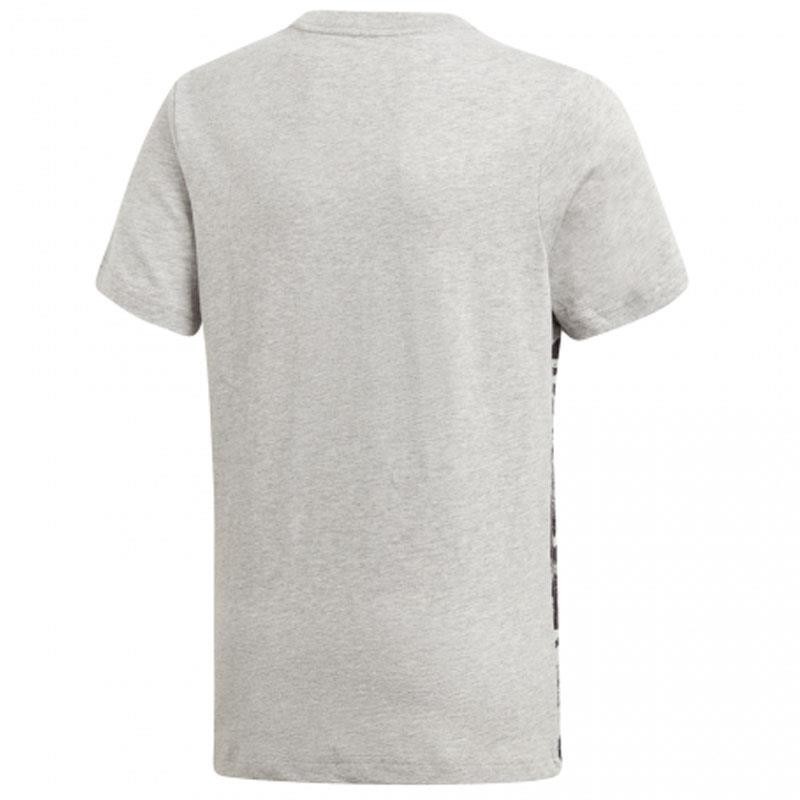 ADIDAS CAMISETA ESENTIALS ALLOVER GRIS JUNIOR 2