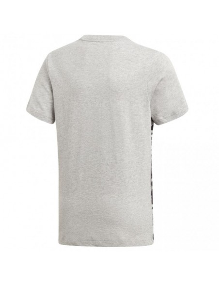 ADIDAS CAMISETA ESENTIALS ALLOVER GRIS JUNIOR ADIDAS CAMISETA ESENTIALS ALLOVER GRIS JUNIOR
