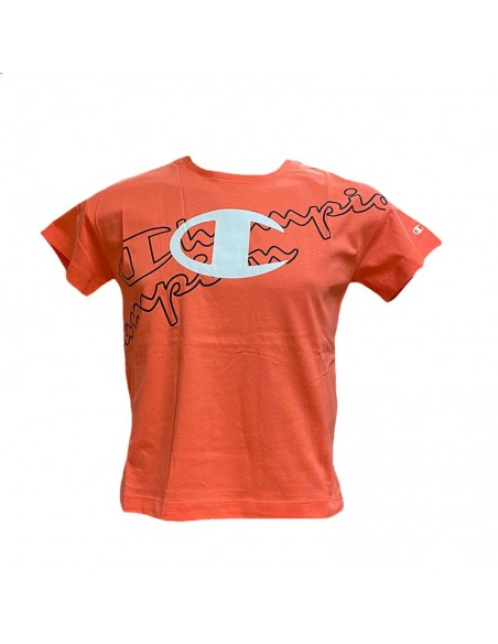 CHAMPION CROPTOP CLASSIC NARANJA MUJER CHAMPION CROPTOP CLASSIC NARANJA MUJER
