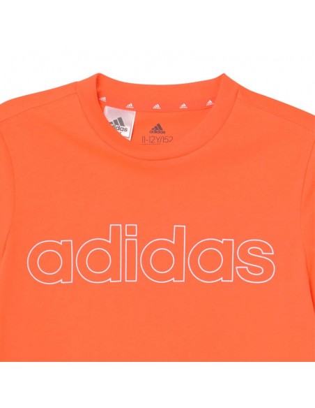 ADIDAS CAMISETA ESSENTIALS NARANJA JUNIOR