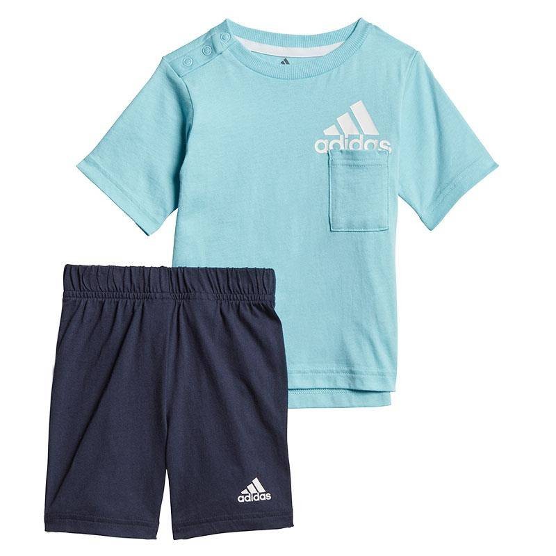 ADIDAS CONJUNTO I BOS SUM AZUL NIÑO