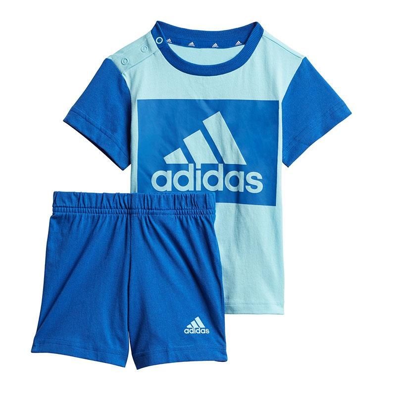 ADIDAS CONJUNTO ESSENTIALS AZUL BEBÉ