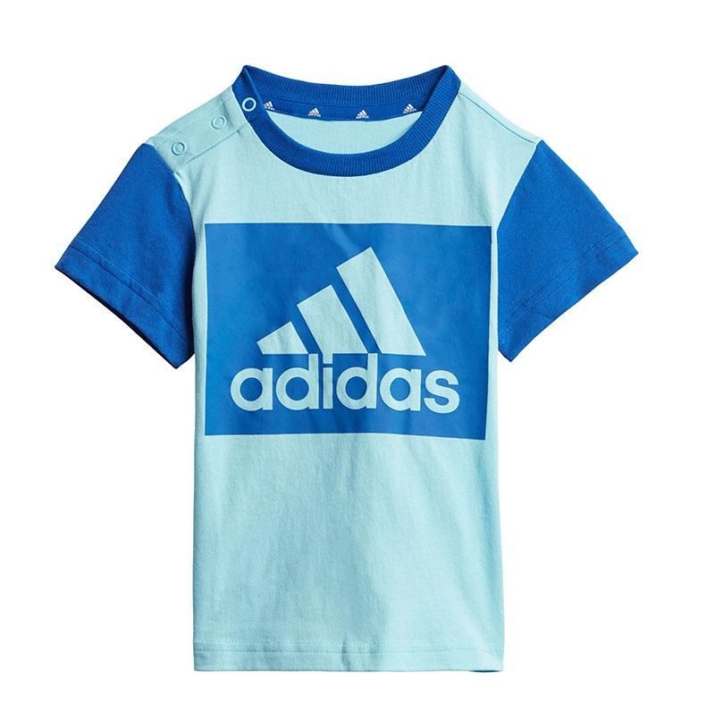 ADIDAS CONJUNTO ESSENTIALS AZUL BEBÉ 2