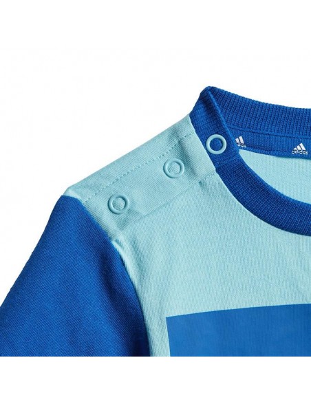 ADIDAS CONJUNTO ESSENTIALS AZUL BEBÉ ADIDAS CONJUNTO ESSENTIALS AZUL BEBÉ