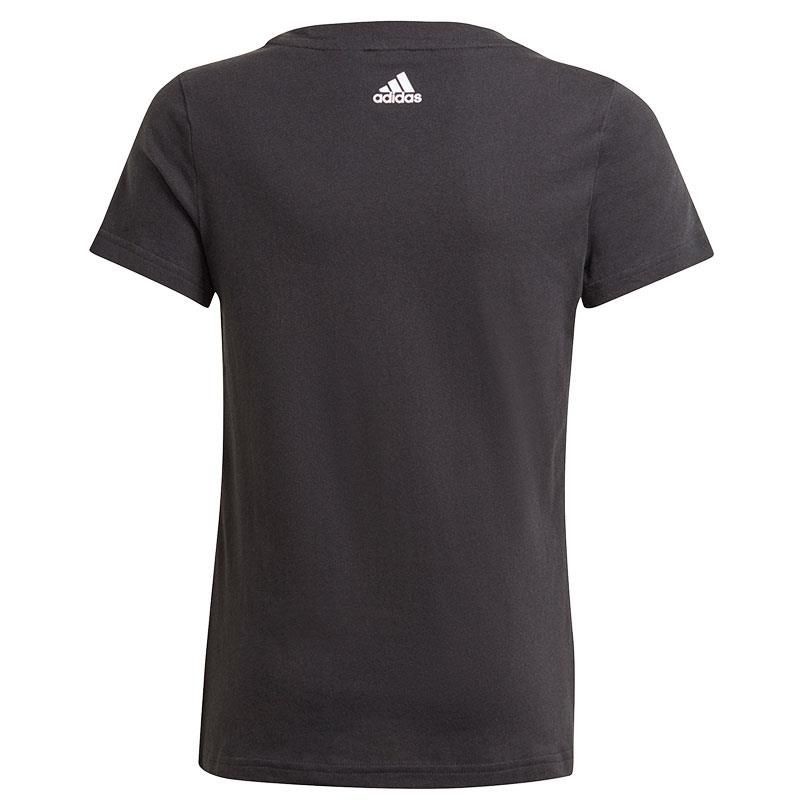 ADIDAS CAMISETA ESSENTIALS LOGO NEGRO JUNIOR 2