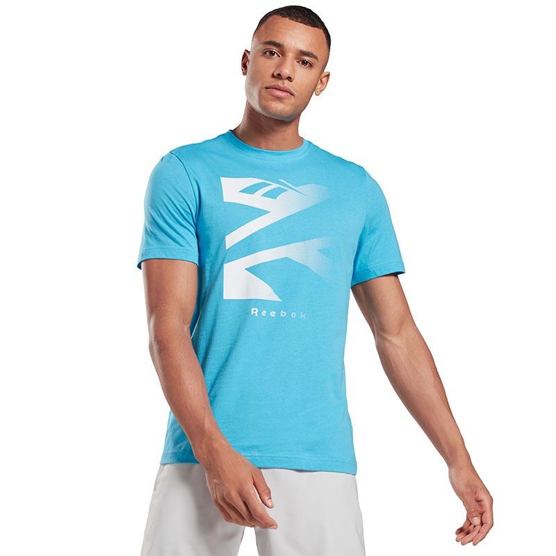 Reebok Camiseta Vector Fade Azul Hombre | Totalsport.es Deporte Lifestyle HOMBRE XL Color Azul