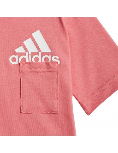 ADIDAS CONJUNTO I BOS SUM ROSA GRIS NIÑA ADIDAS CONJUNTO I BOS SUM ROSA GRIS NIÑA
