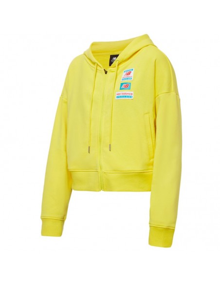 NEW BALANCE CHAQUETA ESSENTIALS FIELD DAY AMARILLO MUJER NEW BALANCE CHAQUETA ESSENTIALS FIELD DAY AMARILLO MUJER