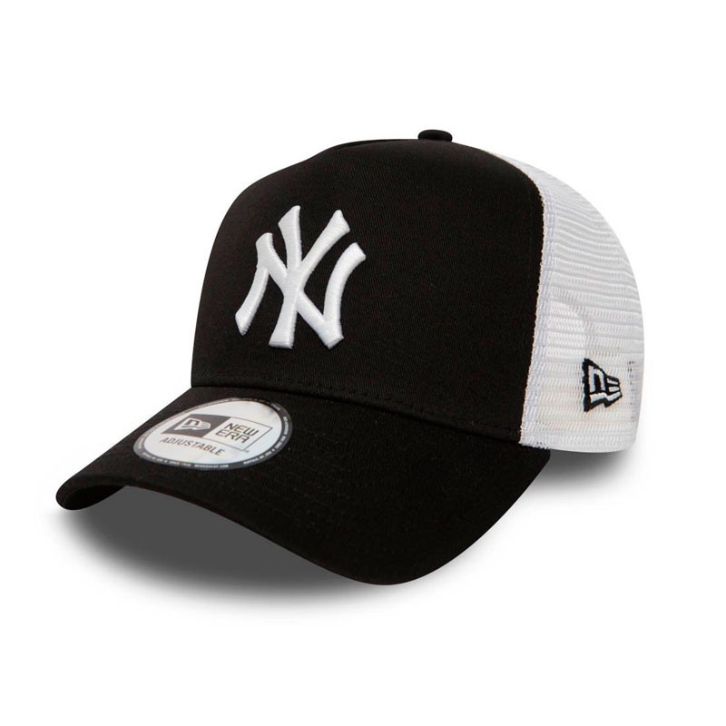 NEW ERA GORRA TRUCKER NEW YORK YANKEES NEGRO BLANCO 2