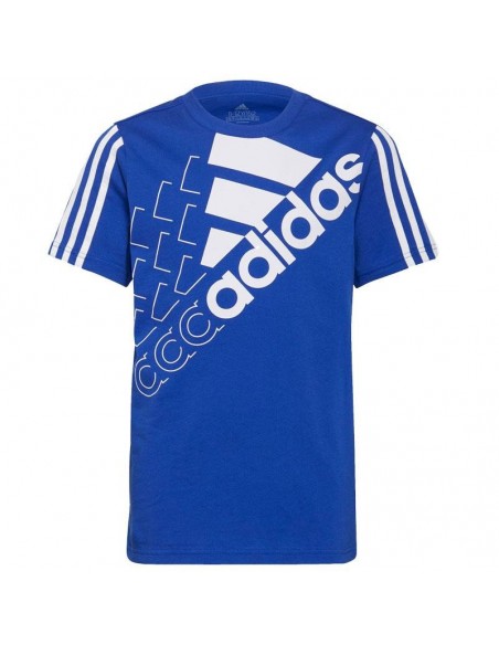 ADIDAS CAMISETA ESSENTIALS LOGO AZUL JUNIOR ADIDAS CAMISETA ESSENTIALS LOGO AZUL JUNIOR