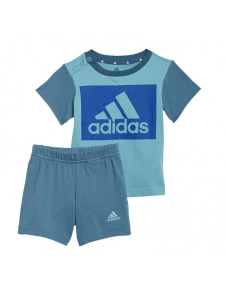 ADIDAS CONJUNTO ESSENTIALS AZUL BEBÉ ADIDAS CONJUNTO ESSENTIALS AZUL BEBÉ