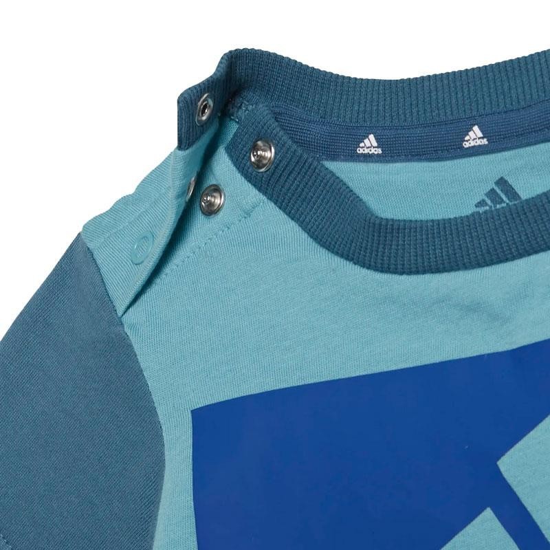 ADIDAS CONJUNTO ESSENTIALS AZUL BEBÉ 2