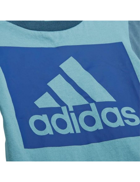 ADIDAS CONJUNTO ESSENTIALS AZUL GRIS BEBÉ ADIDAS CONJUNTO ESSENTIALS AZUL GRIS BEBÉ