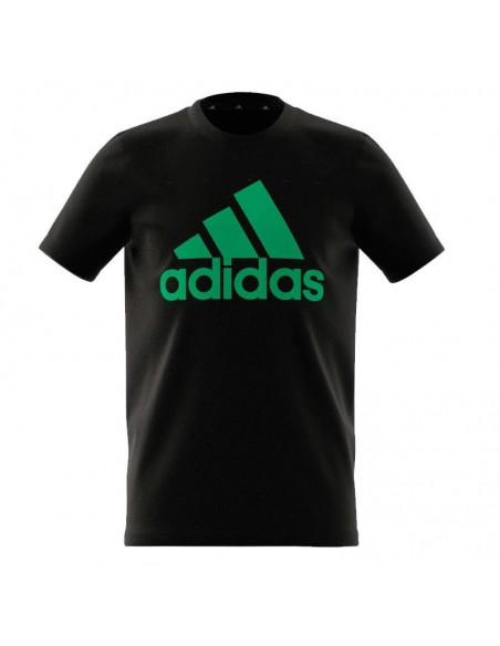 ADIDAS CAMISETA ESSENTIALS NEGRO VERDE JUNIOR