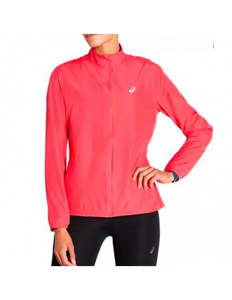 ASICS CHAQUETA CORE ROSA MUJER ASICS CHAQUETA CORE ROSA MUJER