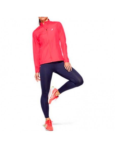 ASICS CHAQUETA CORE ROSA MUJER ASICS CHAQUETA CORE ROSA MUJER