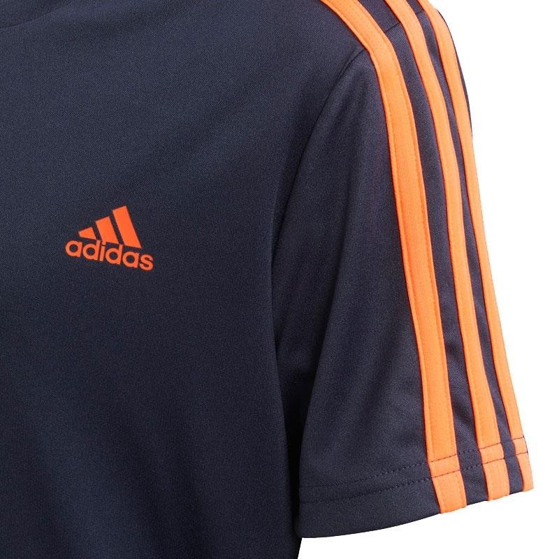 ADIDAS CAMISETA DESGINED 2 MOVE AZUL MARINO NARANJA JUNIOR 2