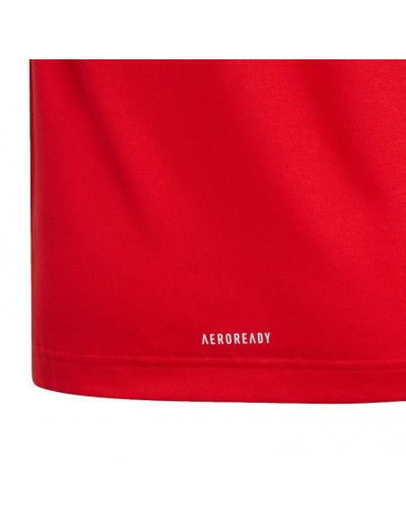 ADIDAS CAMISETA AEROREADY PRIMEGREEN ROJO JUNIOR