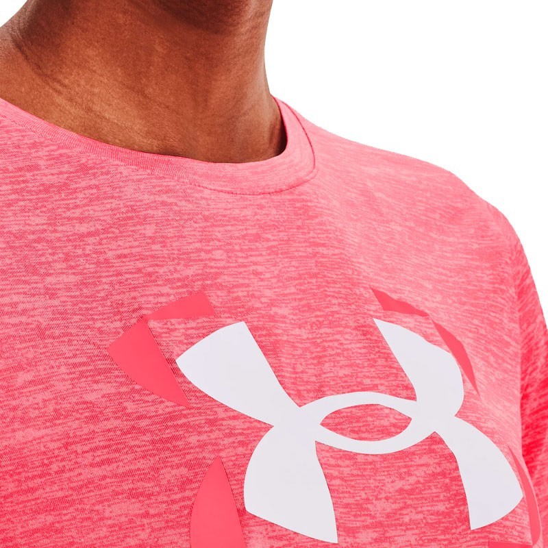 Remera Under Armour Tech Twist Mujer Rosa