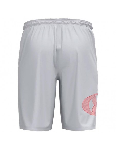 UNDER ARMOUR SHORT TECH LOCKERTAG GRIS HOMBRE