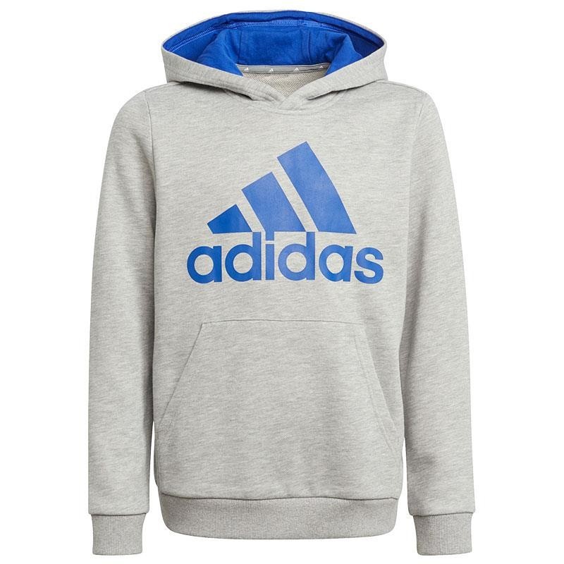 ADIDAS SUDADERA ESSENTIALS GRIS AZUL JUNIOR