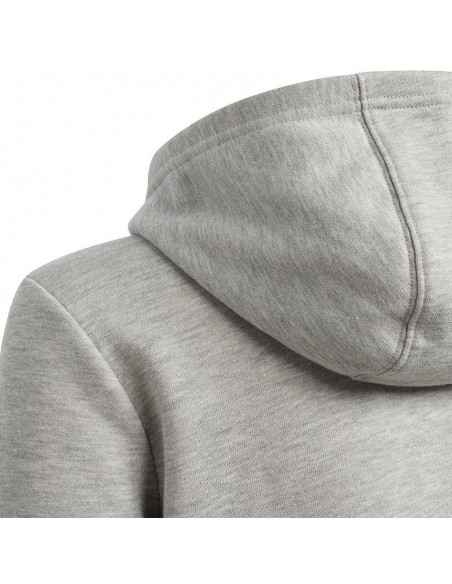 ADIDAS SUDADERA ESSENTIALS GRIS AZUL JUNIOR